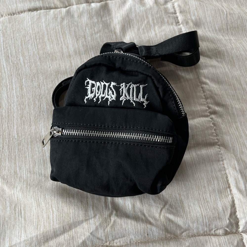 Dolls Kill Mini Adjustable Logo Backpack Gem